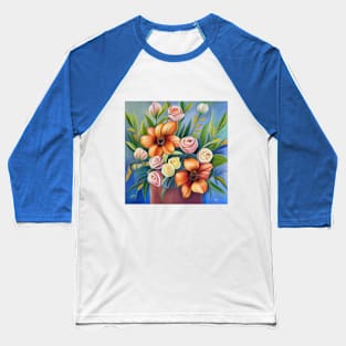 Flowers Baseball T-Shirt